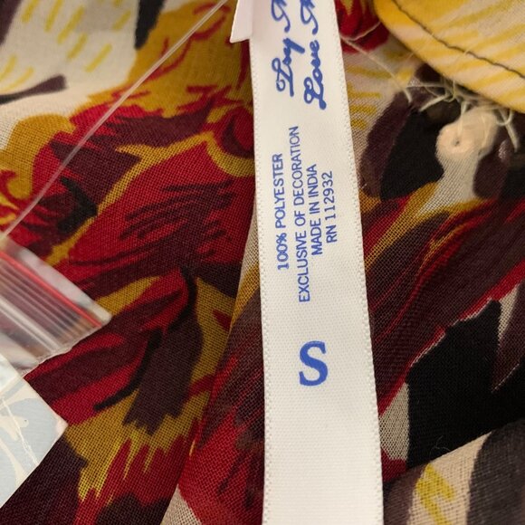 NWT $89 OCEAN BREEZE Embellished Tropical Zebra Swimsuit Coverup Tunic Dress Sm - Picture 11 of 13